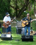 Hourglass playing a private party, Niwot, CO - May 2010